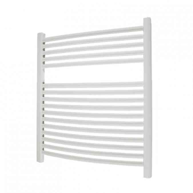 Abacus Elegance Radius Towel Rail 750 x 600mm - White