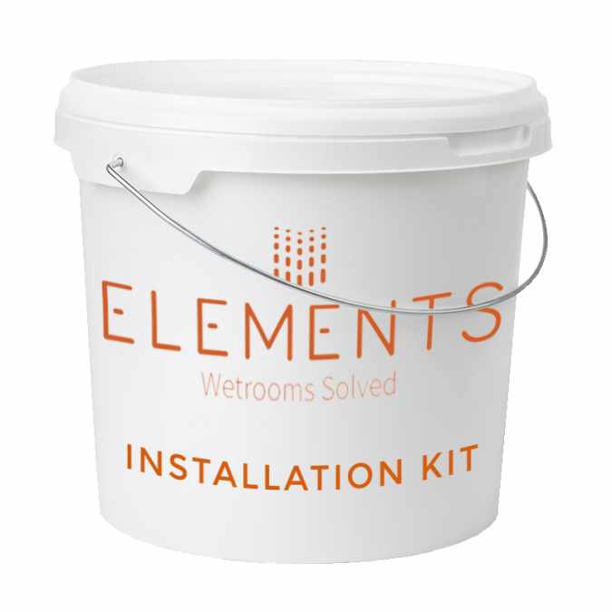 Abacus Elements Wetroom Shower Tray Installation Kit