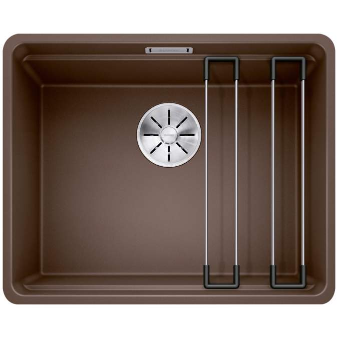 Blanco Etagon 500 U Granite Kitchen Sink - Coffee