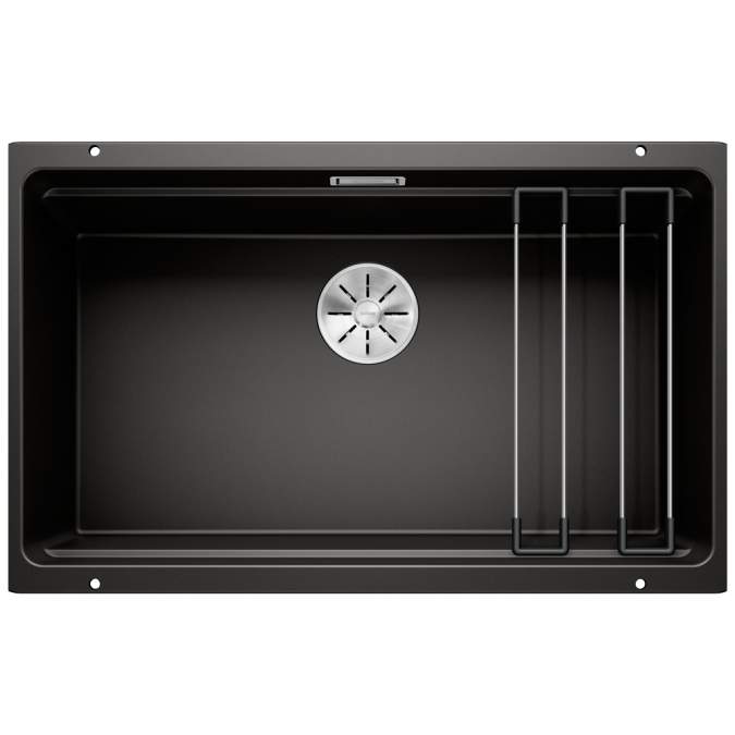 Blanco Etagon 700 U Granite Kitchen Sink - Black