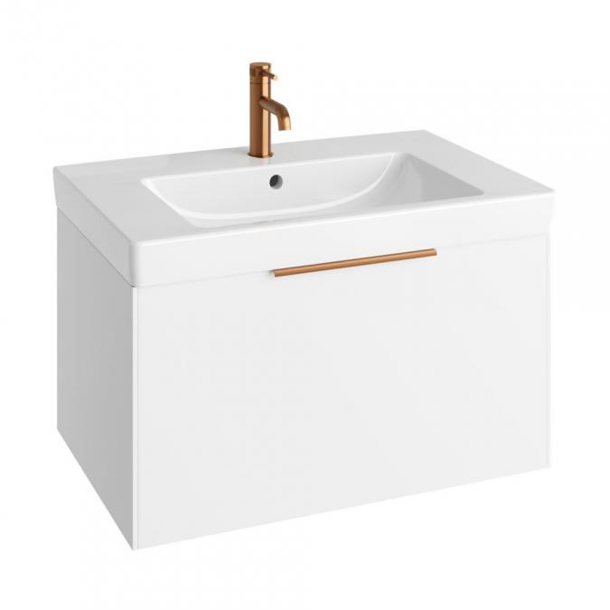 Abacus S3 Concepts Wall Hung Vanity Unit Pack 800mm - Matt White