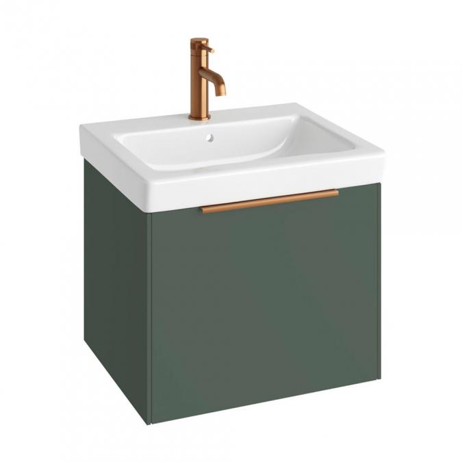 Abacus S3 Concepts Wall Hung Vanity Unit Pack 550mm - Matt Sage Green