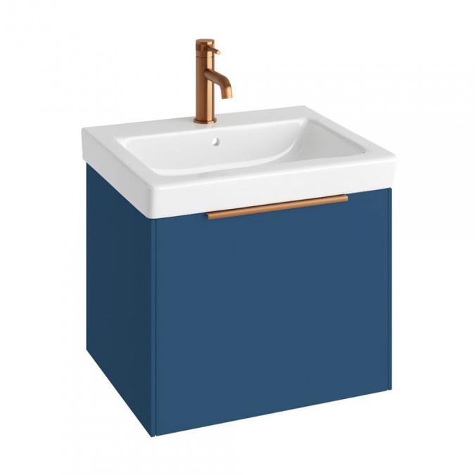 Abacus S3 Concepts Wall Hung Vanity Unit Pack 550mm - Matt Ocean Blue