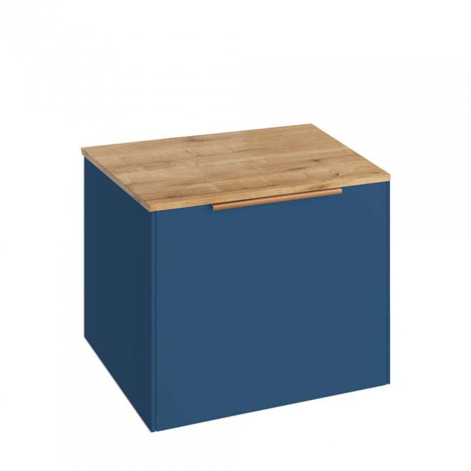 Abacus S3 Concepts Wall Hung Vanity Unit 600mm - Matt Ocean Blue