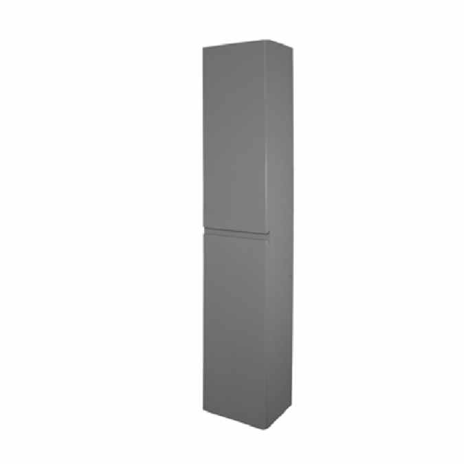 Uni Tall Wall Hung Unit 1500mm - Anthracite - Abacus