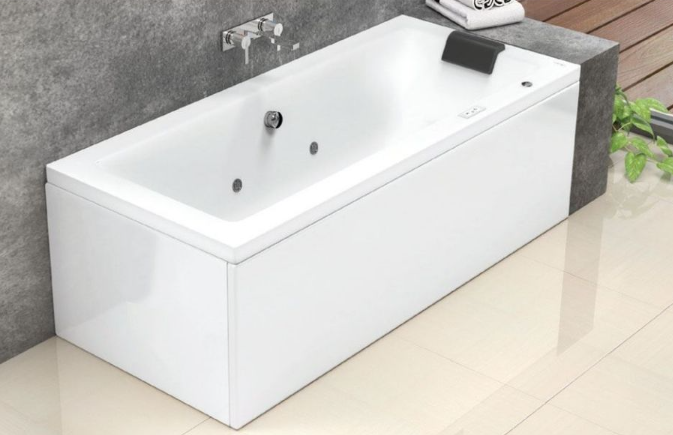Jaquar Fonte 1700 x 70m0m Whirlpool Bath, JWP-WHT-FONTE170PWX