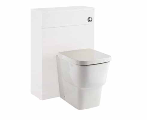Royo Vitale 600mm Toilet Unit in Gloss White