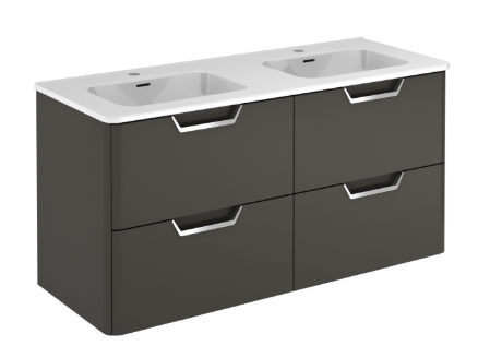 Frontline Royo Life Fo4936 1200mm 4 Drawer Wall Unit With Double