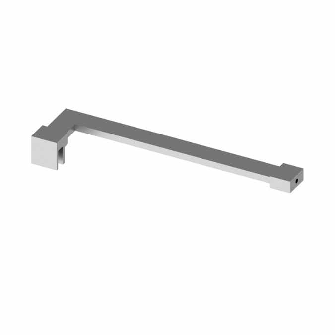Abacus Wetroom Glass Chrome Inline Support Arm