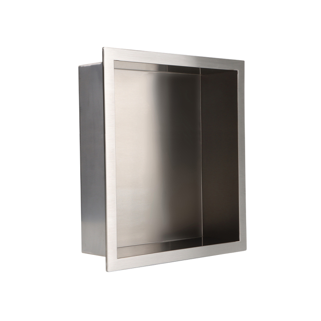Gio Shower Niche Insert Stainless Steel 300 x 450mm