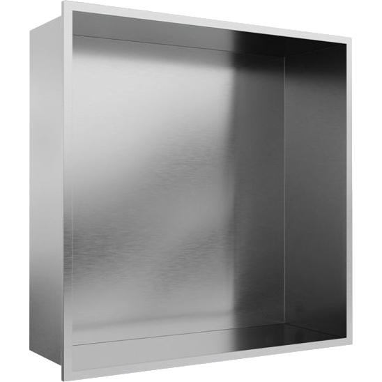Genesis KBNS 300mm Brushed Stainless Steel Kitchen & Bathroom Niche