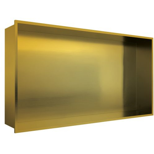 Genesis KBNS 600mm Brushed Gold Kitchen & Bathroom Niche