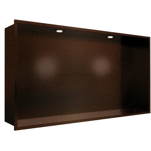 Genesis KBNV 600mm Bronzite Kitchen & Bathroom Niche with LED