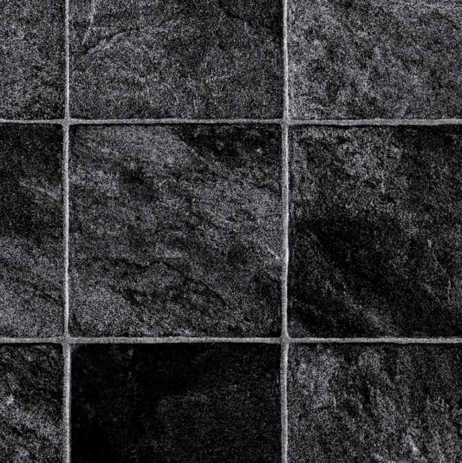 Granite Alu Black Vinyl Cushion, Granite Vinyl Floor Tiles