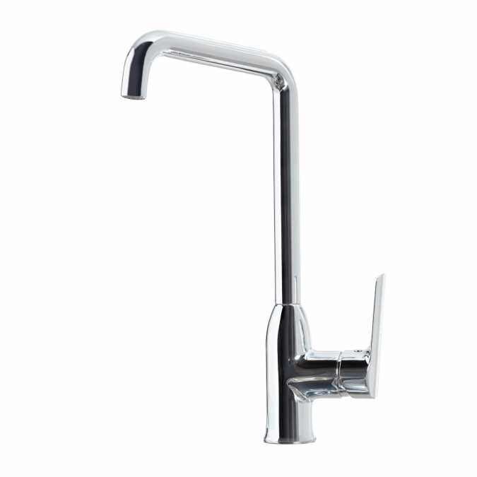 Lancia Fresco Monobloc Kitchen Mixer Tap - Chrome - 