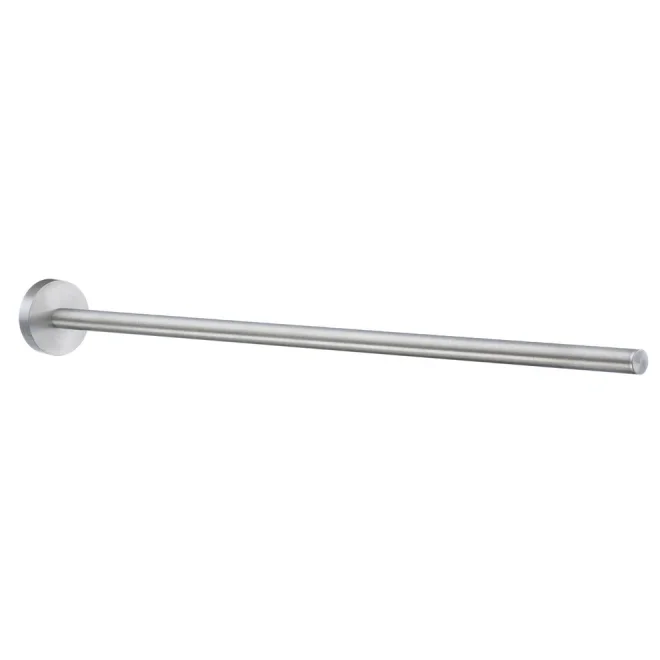 Smedbo Home Brushed Chrome Fixed Towel Rail