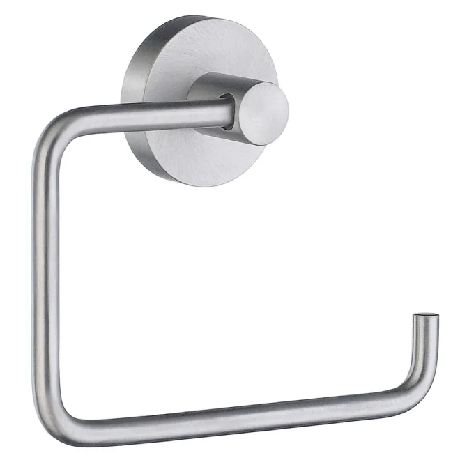 Smedbo Home Brushed Chrome Square Toilet Roll Holder