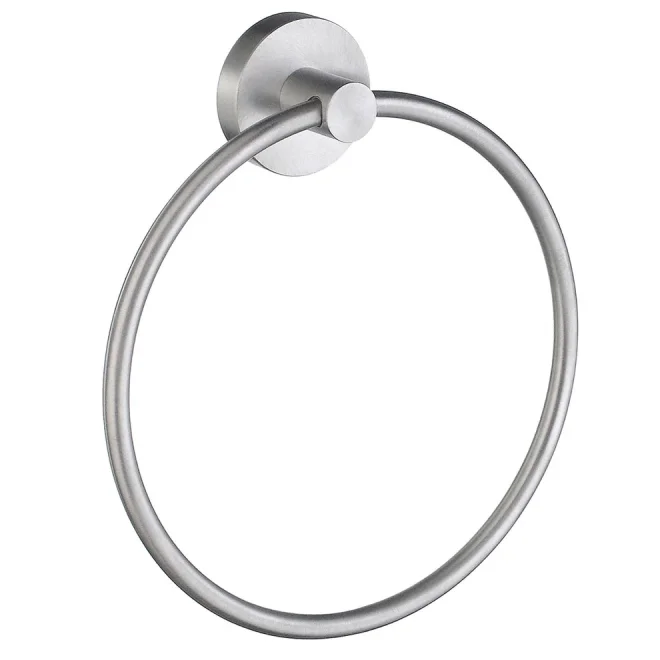 Smedbo Home Brushed Chrome Towel Ring