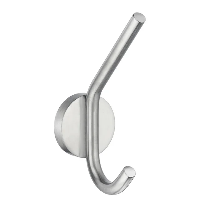 Smedbo Home Brushed Chrome Bath Robe Hook