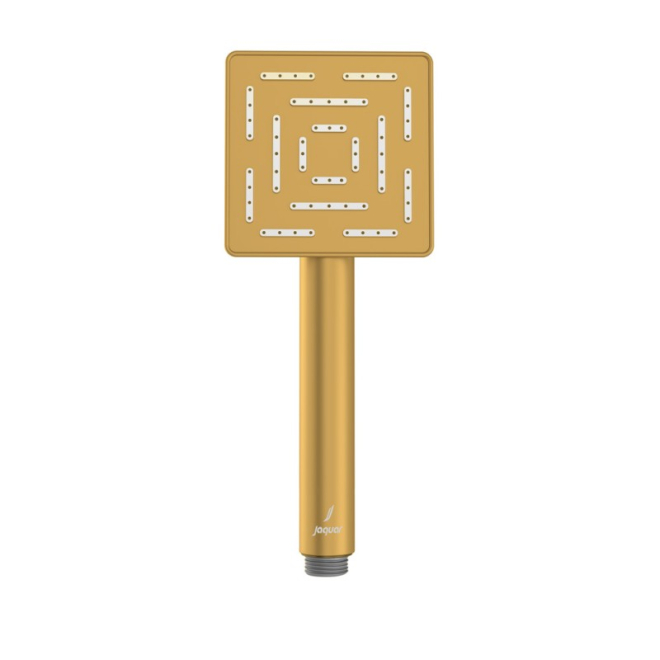 Jaquar Maze Gold Matt Square Hand Shower & Hose 