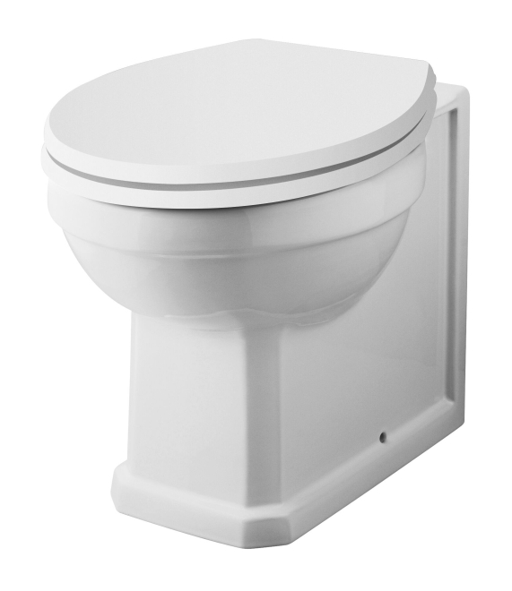 Nuie Lux Hunton Traditional Back to Wall Toilet