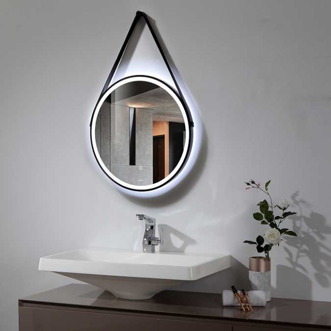 Halo Round LED Bathroom Mirror - 800mm