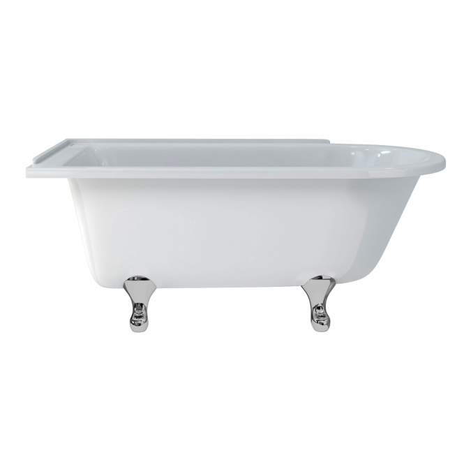 Burlington Hampton Small Freestanding Traditional Shower Bath 1500mm