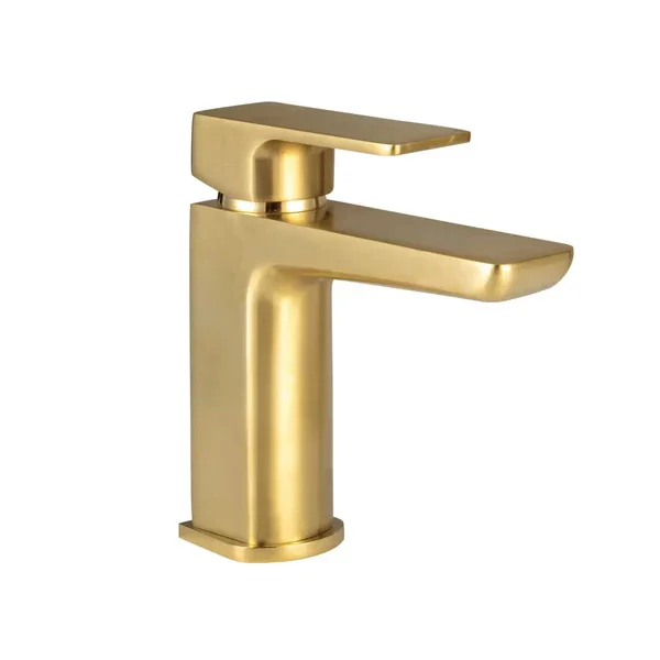 Swan Hazely Brushed Brass Basin Mixer Tap