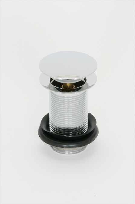 ASP Push button Basin Waste - Unslotted - Clicker / Sprung