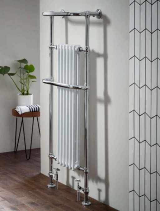 Holborn London 1855 Howard Traditional Towel Radiator, 574 x 1500 ...