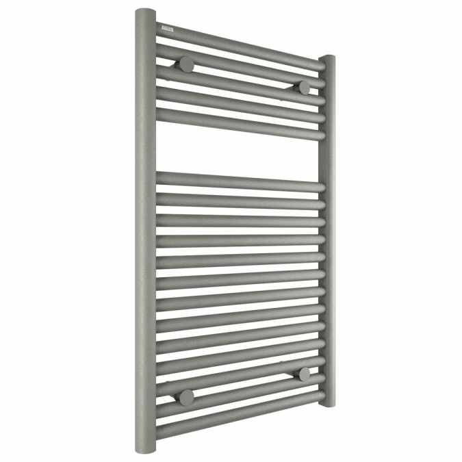 Tissino Hugo2 652 x 400mm Lusso Grey Towel Radiator - High BTU Output