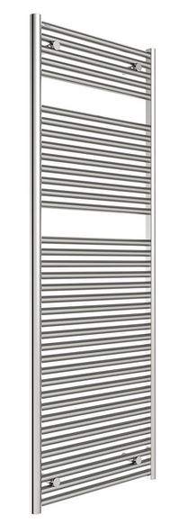 Tissino Hugo2 1652 x 600mm Chrome Towel Radiator - High BTU Output