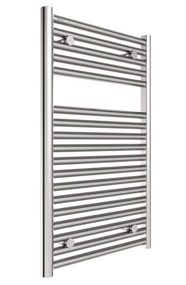 Tissino Hugo2 812 x 500mm Chrome  Towel Radiator - High BTU Output