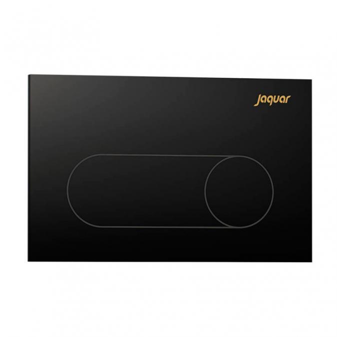 Ornamix Prime Matt Black Flush Plate by Jaquar