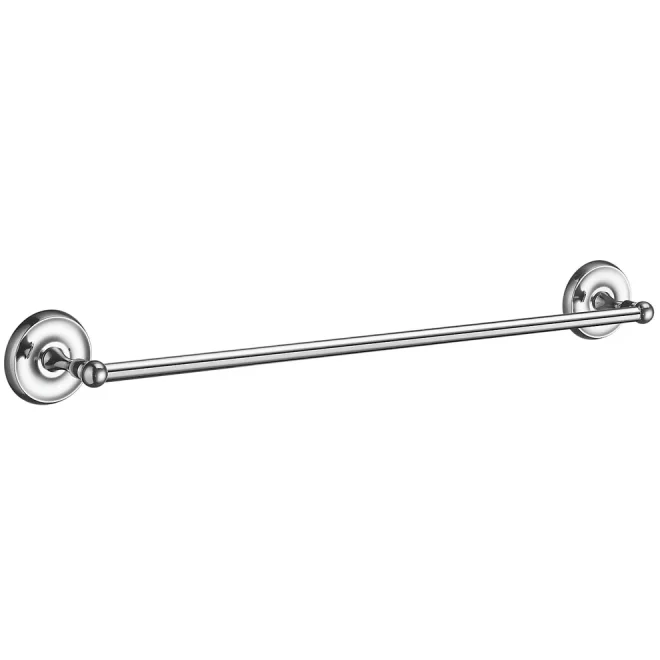 Smedbo Villa Chrome Single Towel Rail