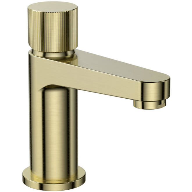 Scudo KOKO Brushed Brass Mini Basin Mixer Tap