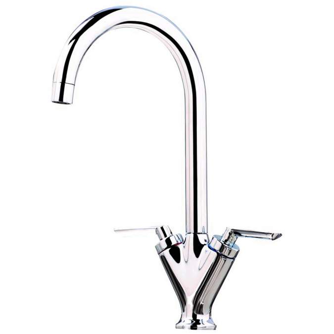 Scudo Olicana Monobloc Kitchen Mixer Tap Chrome 