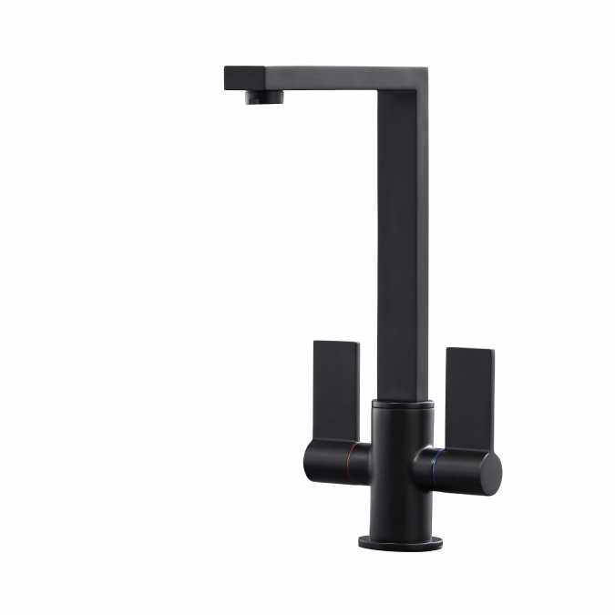 Ayton Matt Black Monoblock Kitchen Sink Mixer Tap