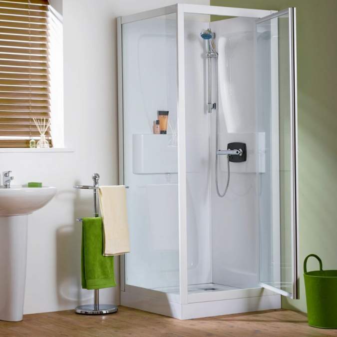 Kinedo Kineprime Contract Pivot Door 900x900mm Shower Pod