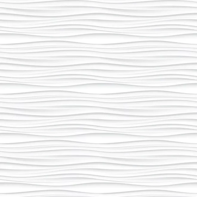 Kinewall White Waves Shower Panel 1250 x 2500mm