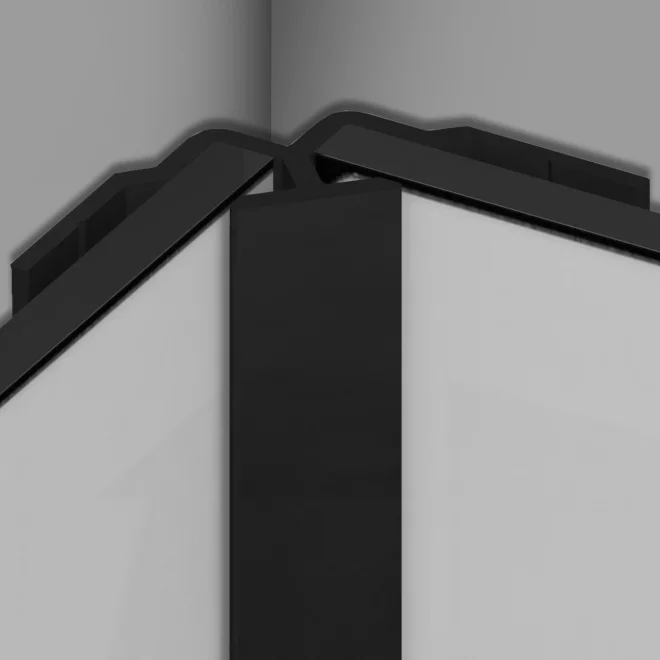 Kinewall Internal Corner Black