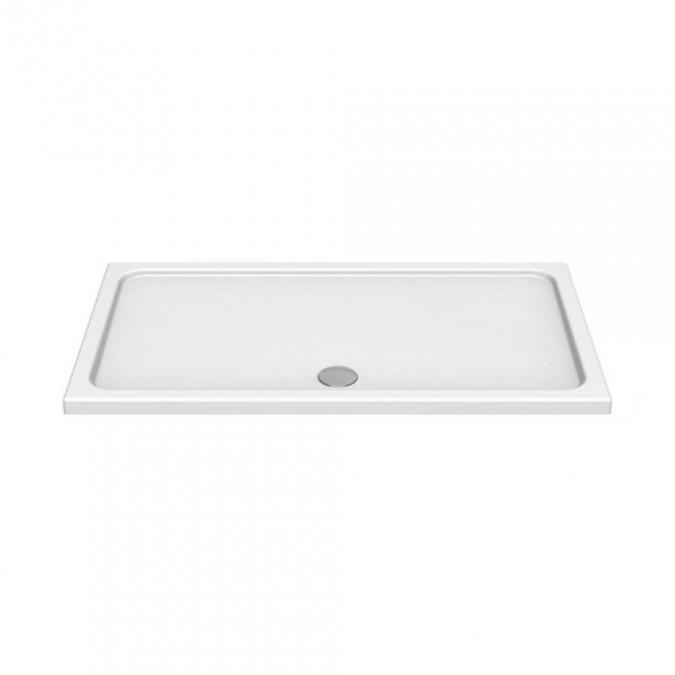 Kudos Kstone 1400 x 800mm Rectangular Anti-Slip Shower Tray - Central Waste