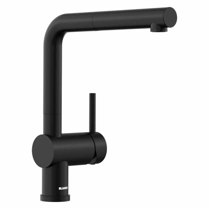 Blanco Linus S Matt Black Kitchen Tap