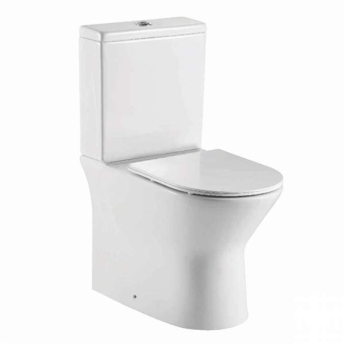 Scudo Middleton Rimless Closed Back Toilet & Softclose Seat