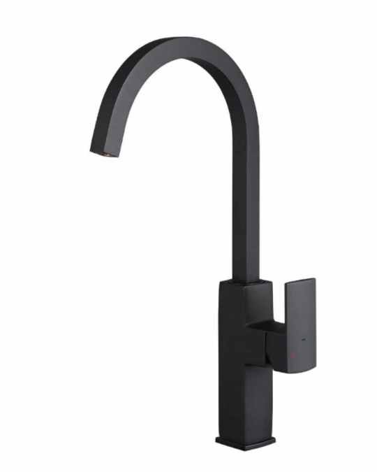 Marata Matt Black Kitchen Mixer Tap - Francis Pegler Comap