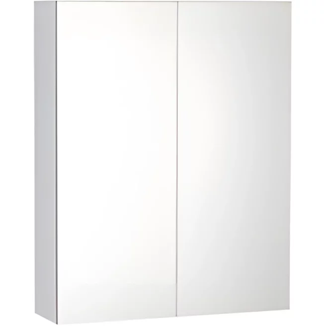 Marina Gloss White Waterproof Mirror Cabinet