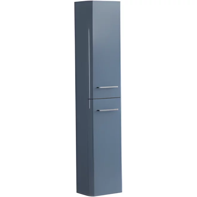 Marina Mid Grey Gloss Waterproof Tall Storage Unit