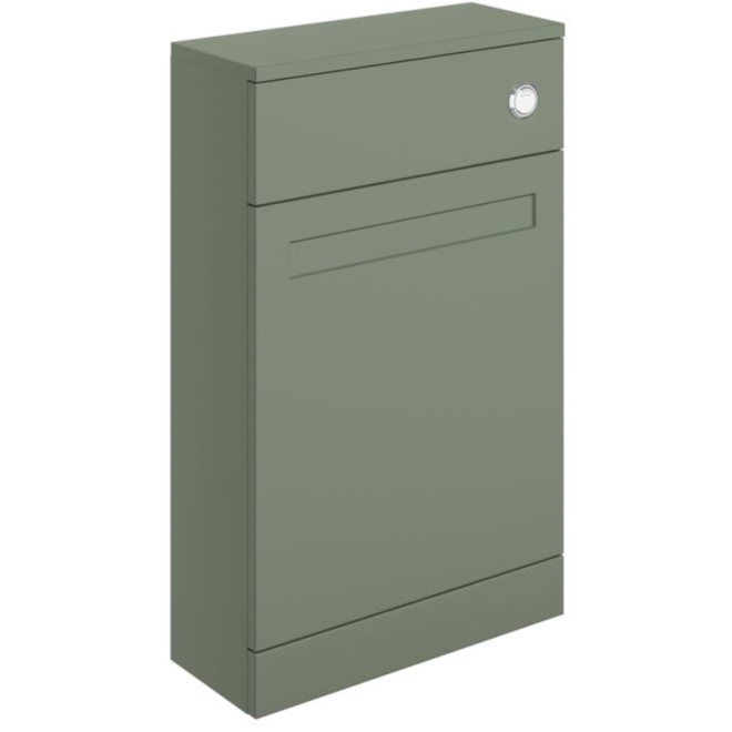 Merchtem 500mm Matt Reed Green Floor Standing Toilet Unit