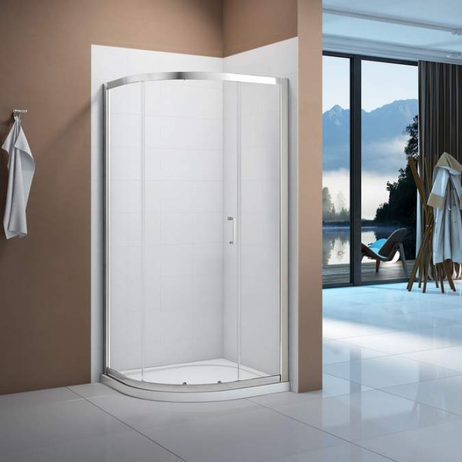 Merlyn Vivid Boost 1000mm 1 Door Quadrant Shower Enclosure