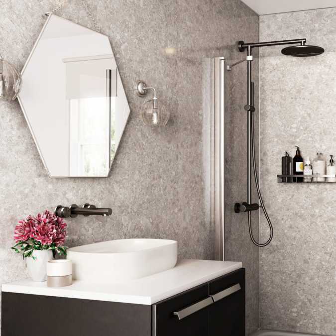 Showerwall Stone Terrazzo